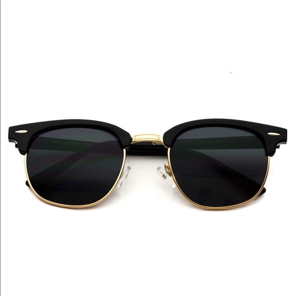 Daily Deal Bin Other - Clubmaster Sunglasses Black Frame Lens Polarized